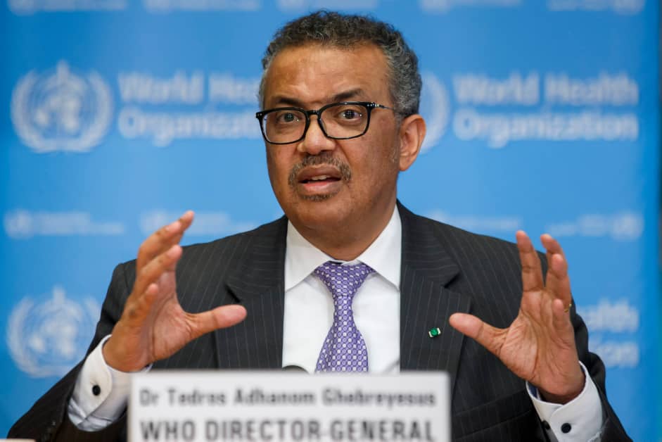 The WHO DG  says he's received death threats while leading the global effort to control the coronavirus pandemic