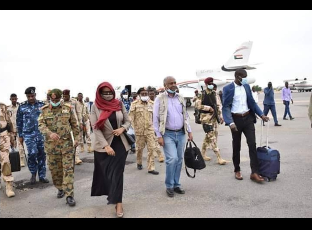 GOVERNMENT DELEGATION ARRIVES CENTRAL DARFUR STATE TO DISCUSS CAUSE ROOTS OF NERTITI SIT-IN