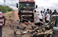 TRAFFIC ACCIDENT CLAIMS LIFE OF A FMILY ON KHARTOUM - MEDANI HIGHWAY