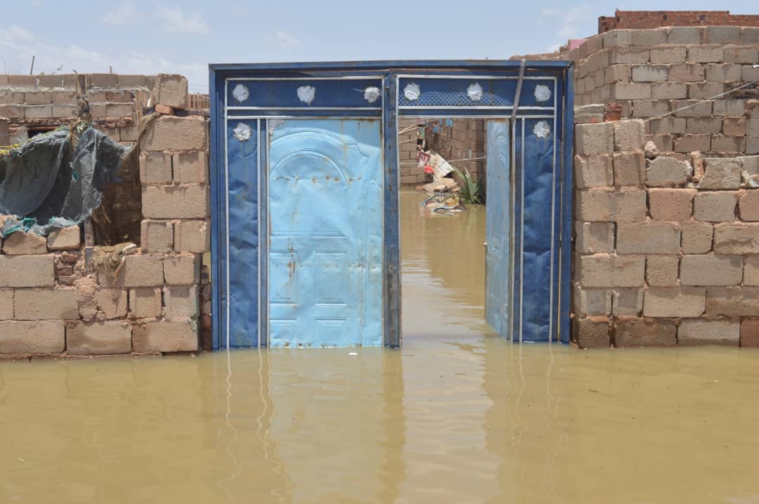 SUDAN FACES UNPRECEDENTED FLOOD DESTROYS BUILDINGS