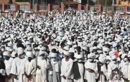 SUDAN BID FAREWELL TO FORMER PM SADIG AL MAHDI